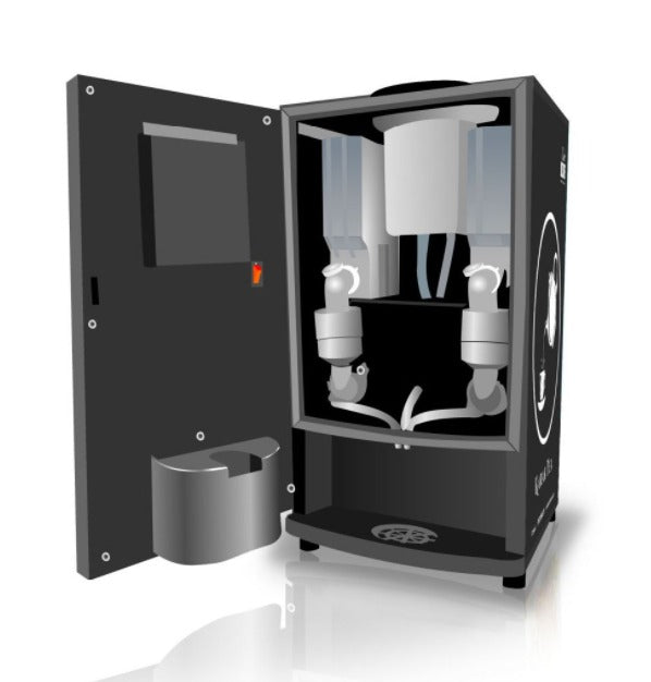 Led Pump Double Option Vending Machine - 2 Lane